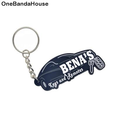 China Cartoon Figure Personalized Design Soft PVC 2d Key Chain for sale