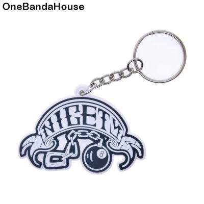 China 2D Bulk Cheap Soft PVC Key Chain For Promotional Gift for sale