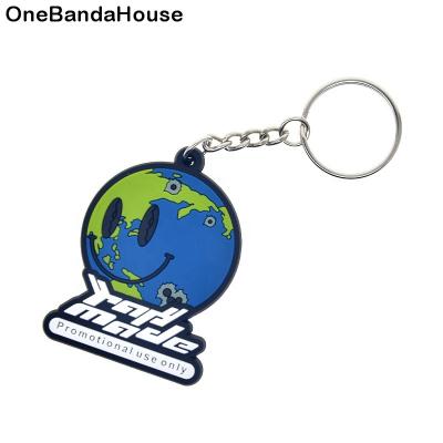 China Souvenir Gifts Promotion Custom Design Various Shaped PVC 3D Soft Key Chain for sale