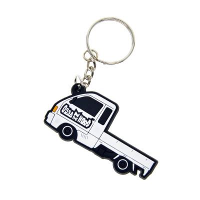 China Souvenir Gifts Promotion Car Shaped Soft PVC 3D Key Chain For Custom Design for sale