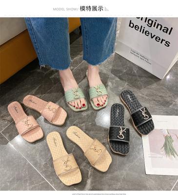 China Fashion New Fashion Trend Multicolor Summer Beach Anti Slippery Slipper Durable Slippers For Women for sale