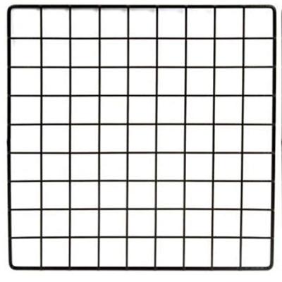 China For Display Products Wire Mesh Panel Black Wire Grid Wall Panel For Retail Display for sale