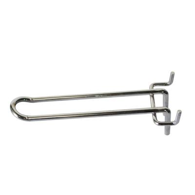 China High Quality Euro Pegboard Metal Pegboard Hook U Hook For Display for sale