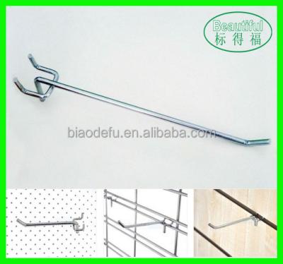 China Ideal For Merchandise Display Fork Pegboard Hot Selling Single Hook for sale