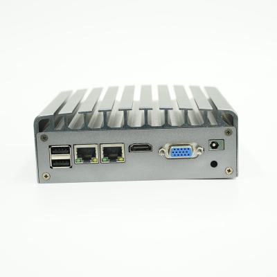 China Fanless Industrial Machine Automation Box / Smart Health Care SSD / City VGA 2 Lan 4Com Rs232 8Usb 4G Smart Ram 64G Embedded PC for sale