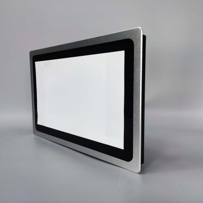 China Machine Automation / Smart Healthcare / Smart City Win8 Win10 Waterproof Ip65 Front Wall Mounted Computer Embedded All In One Touch Screen Industrial Panel PC for sale