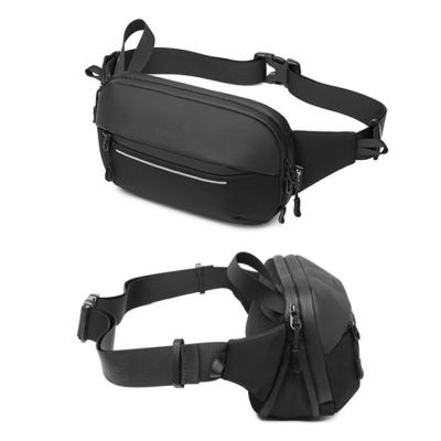 China Customized Nylon Waterproof Logo Ladies Fanny Packs Color Waterproof Men Water Proof Pack Sports Black Belt Running Waist Bags For Hiking for sale