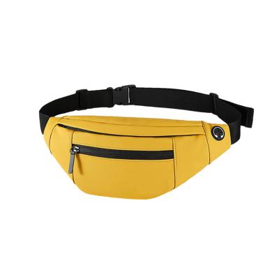 China Water Proof Customized Black Waterproof Nylon Waist Packs Ladies Fanny Pack Men Sports Custom Logo Running Color Waist Bags For Hiking for sale