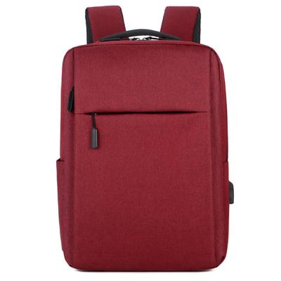 China With USB 15inch Computer Bag Men Messenger Bag Portable Business Laptop Waterproof Backpack for sale