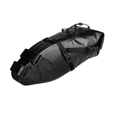 China Luxury Bike Bag Accessories Led Saddle Cycling Bicycle Waterproof Under Seat Mountain Bike Bag for sale