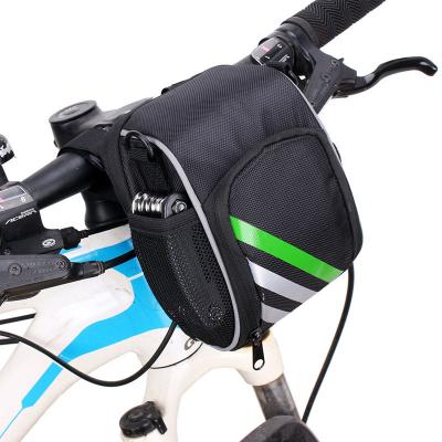 China Bike Saddle Bag Travel Cycling Hard Case Pannier Handlebar Bicycle Bag Waterproof 15.5*11*9cm for sale