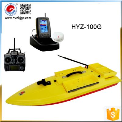 China Sea Fishing Rod Good Partner HYZ-100G GPS Tracking RC Bait Boat for sale