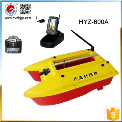 China HYZ-600A Digital Sonar Senor Potable Fish Finder Bait Boat for sale