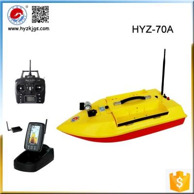 China fishing bait boat HYZ-70A wireless RC fish finder bait boat for sale