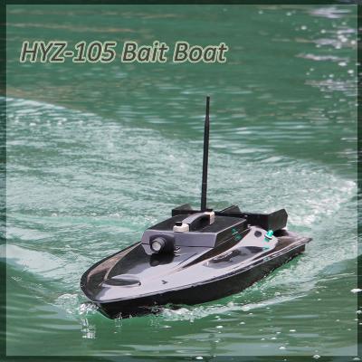 China stable performance fishing remote boat HYZ-105 RC bait boat with LED light for sale