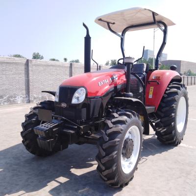 China Hotels New Design Hot Sale Farm Tractor 754 75Hp 4 WD, for sale