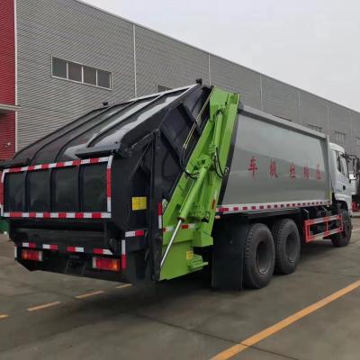 China Hotels Dongfeng 6*4 compressed garbage sanitatio truck in 20 cubic for sale