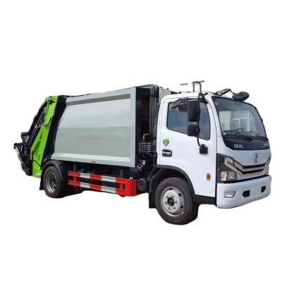 China Hotels dongfeng 4*2 8 cubic meters cubic10 compactor garbage truck for sale garbage compactor truck for sale