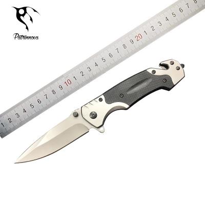 China Best Selling Non-variable Chinese Camping Knife Bestselling Black FRP Shank Folding Knife For Hunting With Low Price for sale