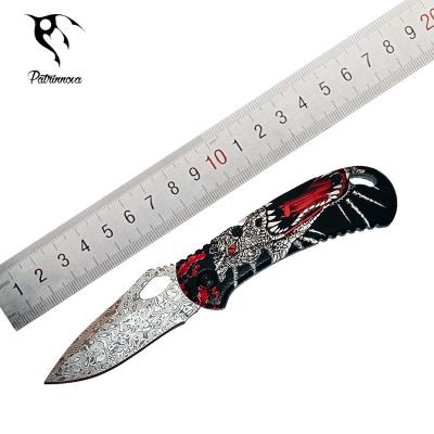 China Amazon Non-variable hotsells miniature military knife hunting with two styles exquisite design for sale