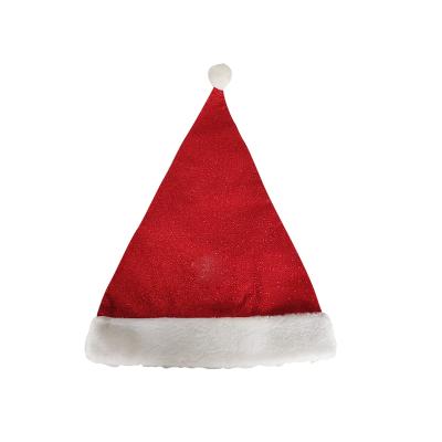 China Christmas Decoration Christmas Party Decoration Santa Hats Red Hat for sale