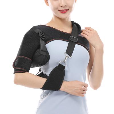 China Breathable Material Medical Grade Mesh Shoulder Immobilizer Brace Adjustable Arm Sling for sale