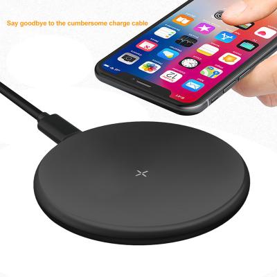 China Devices Factory Dropshipping 5v 2a 7.5w 15W Qi Wireless Charging Pad Qi-enabled Compatible with Qi Standard Device for Iphone12/Android for sale