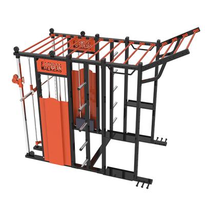 China Wholesale Equipment Smith Machine Multi Functional Commercial Use Factory Fitness Gym Rack With Gym Squat Rack Rising Rack for sale