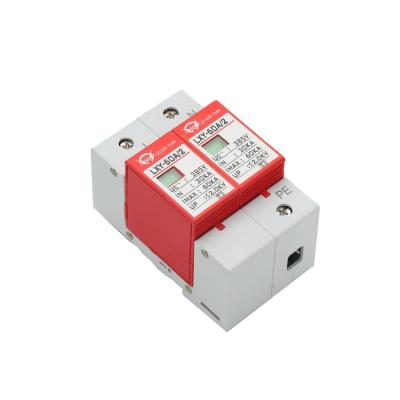 China Flame Retardant Materials Surge Protector 10ka-40ka House Surge Protection Low Voltage Arrester Device for sale