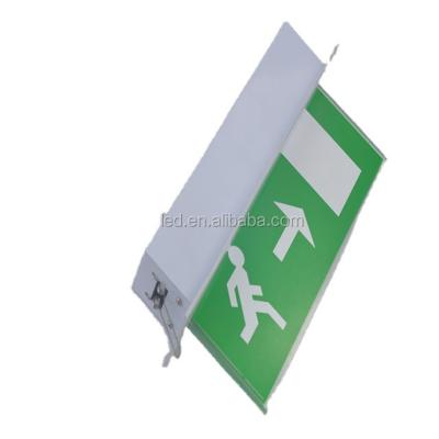 China Emergency Lighting Ceiling Recessed Mounted LED Emergency Light Exit Sign LED Emergency Warning Exit Signs Exit Sign In Emergency Lights With CE for sale