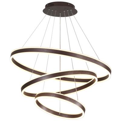 China Modern Gold Chandeliers Ceiling Light Hotel Bedroom Gold Acrylic Graphite Round Pendant Lamp Modern Chandelier Luxury Pendant Light for sale