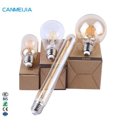 China 110V Residential 220V 2W 4W 6W 8W China Led Bulb Flame Vintage Edison Led Light Bulb Lamp Edison Bulb Replacement Incandescent Bulbs for sale