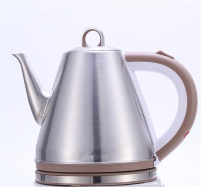 China 360 Degree New Style Small Home Appliance 1.2L Hot Water Electric Kettle 304 Stainless Steel Low Rotation Multifunctional Electric Kettle for sale