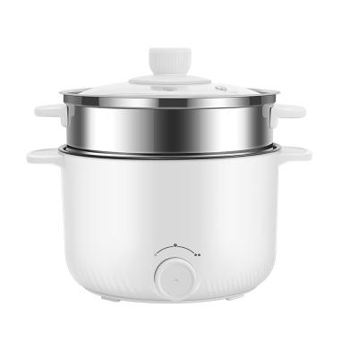 China Professional Electric Hot Pot Cooker Multifunctional Stainless Steel Steamer Pot Supplier 3L Multifunctional Steamer Pot for sale