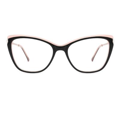 China Use For Prescription Glasses 2022 New Arrival Unisex Eyewear Bose Acetate Cateyes Fashion Design Glasses Eyewear Retro for sale