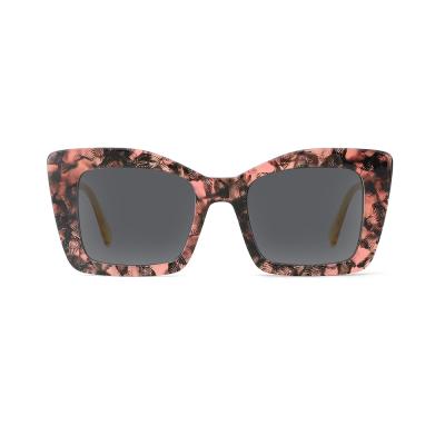 China Custom luxury sunglasses high quality glass sunglasses hot sale unique design women fashion sunglasses for sale