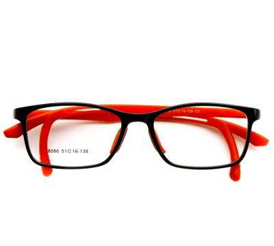 China Optica 8086 Flexible Full Normal High Quality Child Glass Myopic Kids Fashionable Frames for sale