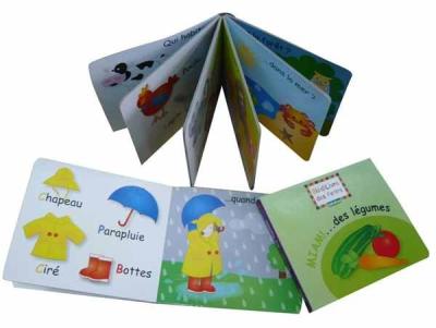 China Oral And Written Childrens Book Printing Of Card With Matt Paper for sale