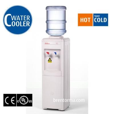 China 16L Compressor Cooling Bottled Water Dispenser and Cooler for sale