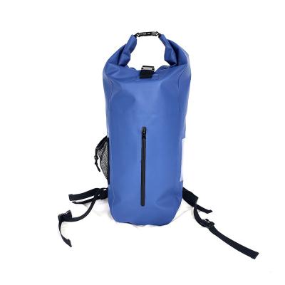 China Custom Welding Waterproof Dry Daypack Outdoor Sports Rucksack Cylinder Office Backpack for Camping Fishing Hiking for sale