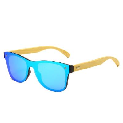 China Fashion Sunglasses 2021 Fashion Bamboo Sun Glasses TAC Glass 686 Shades Unisex Bamboo Colored Plastic Frame Leg Sun Glasses For Party Wood Sun Glasses for sale