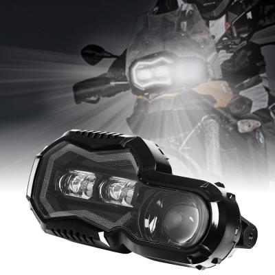 China Loyo Design Motorcycle Ki Front Led Light For Bmw F800 Single Projector Headlight With Hi/Lo Beam Drl F800GS for sale