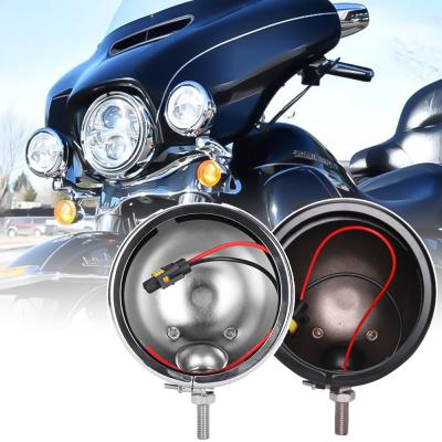 China 4.5 Inch Fog Lights Additional Fog Lights Led Motorcycle Light Bracket For Harley Motorcycle Fog Lights Led Motorcycle Bracket for sale