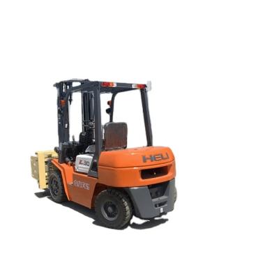 China 2018 Hotels Used Heli Forklift CPCD30 3 Ton Diesel Forklift With Lift Forks Lifting 3.5M for sale