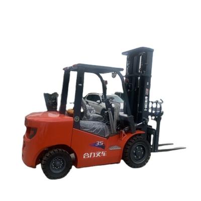 China New Heli 3.5ton Hotels Diesel Forklift Hangcha Forklift CPCD35 Design In Argentina for sale