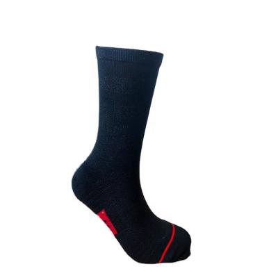 China Custom High Quality Antibacterial Knitted Black Adult Wool Winter Socks Sport Merino Wool Cycling Warm Woolen Socks for sale