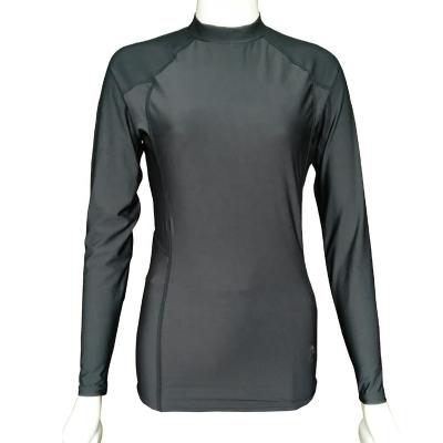 China Polyester Spandex Long Sleeve Breathable Custom UV-Cut Rash Guards for sale