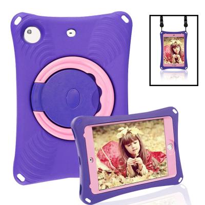 China For Samsung Tab A SM-T510/515 Quality Guaranteed Attaches Easily Removes Kids Safe Eva Case Kids Tablet With Shoulder Strap for sale