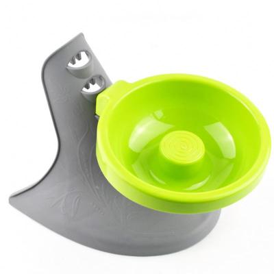 China Amazon Style Pet Supplies Pet Bowl Neck Guard Adjustable Height Pet Stocked Hot Bowl For Cat Dog Wholesale for sale