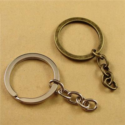 China Wholesale Vintage A3332 Retro Metal Bronze Key Chain 2 Color DIY RTS Keychain for sale